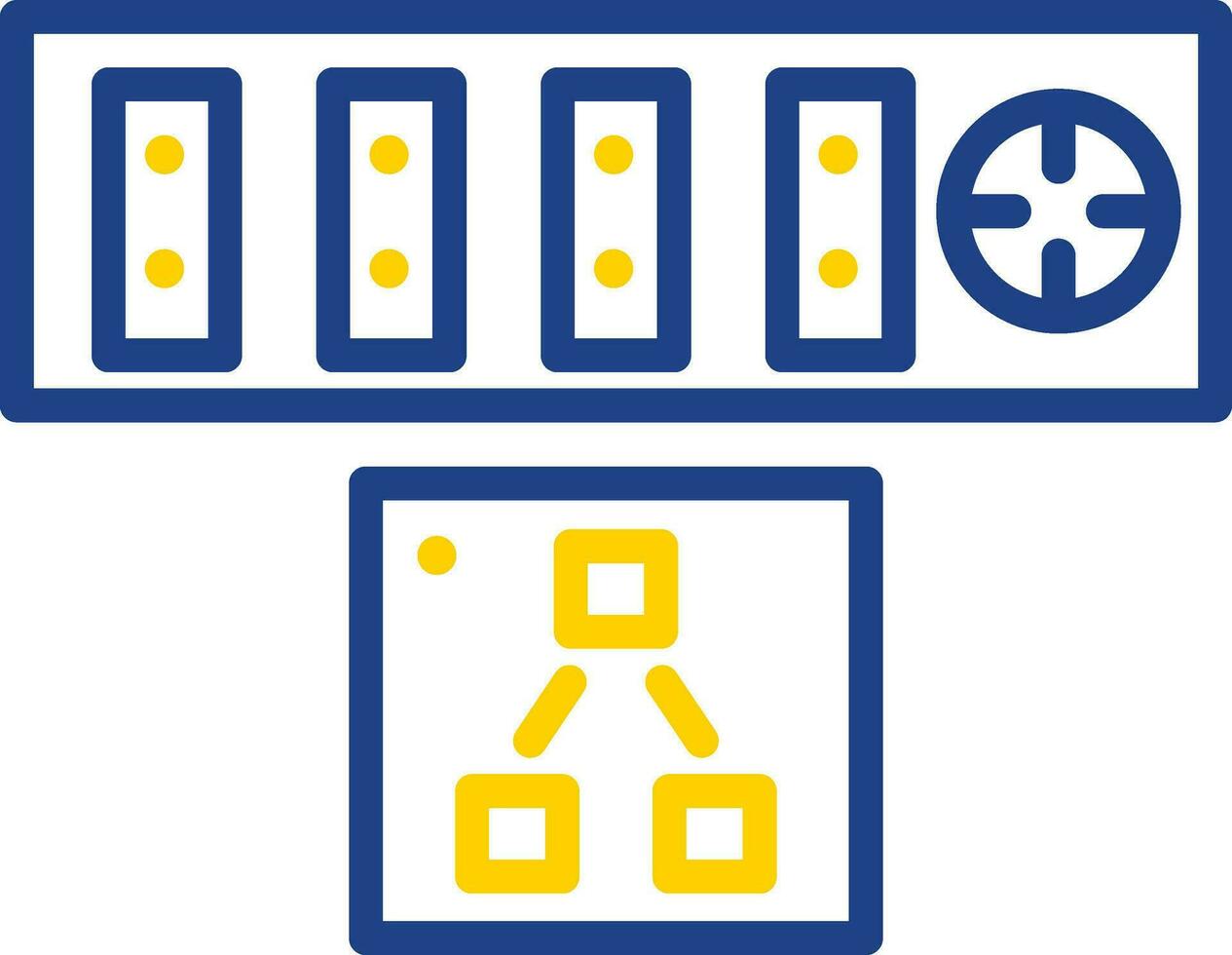 Wall socket Vector Icon Design
