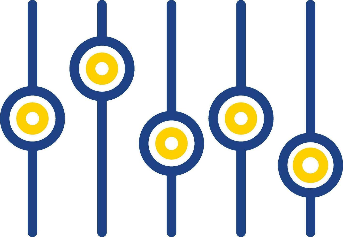 Equalizer Vector Icon Design