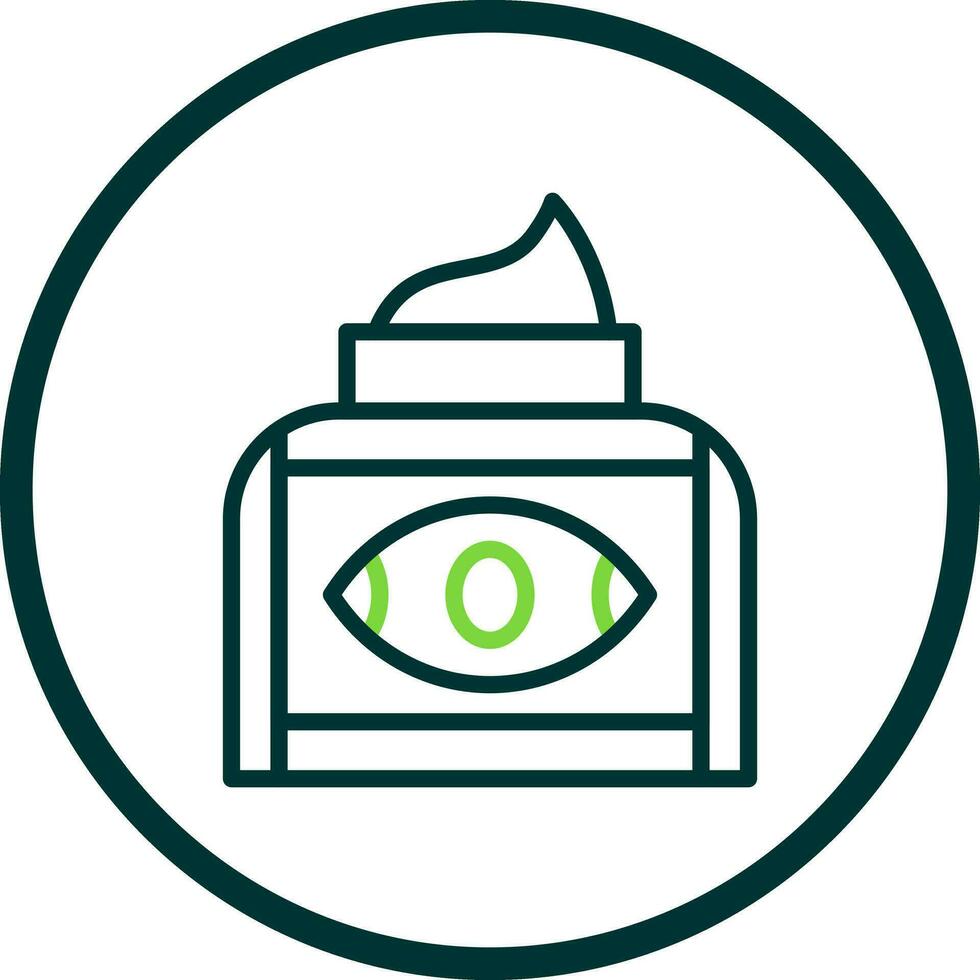 Eye Cream Vector Icon Design