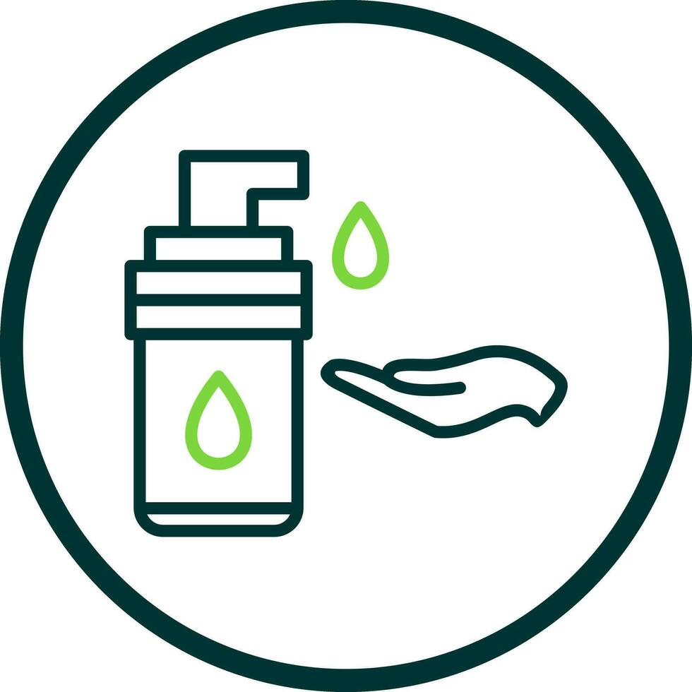 Body Oil Vector Icon Design