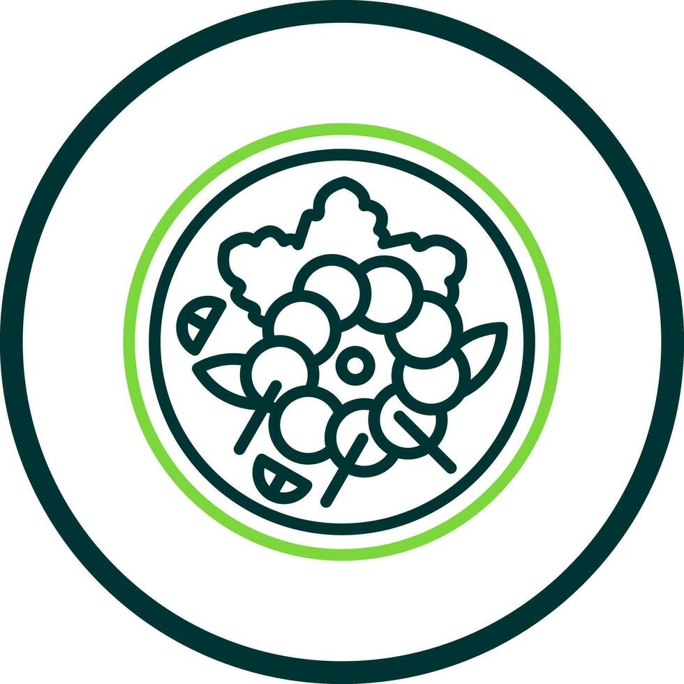 Quinoa Salad Vector Icon Design