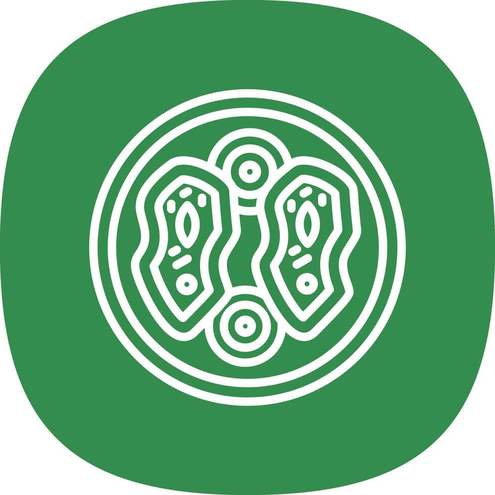 Chicken Parmesan Vector Icon Design
