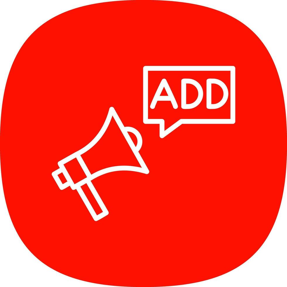 Advert Vector Icon Design