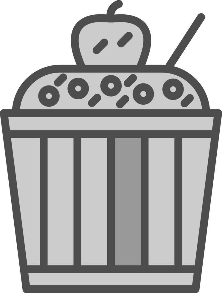 Chocolate Souffle Vector Icon Design