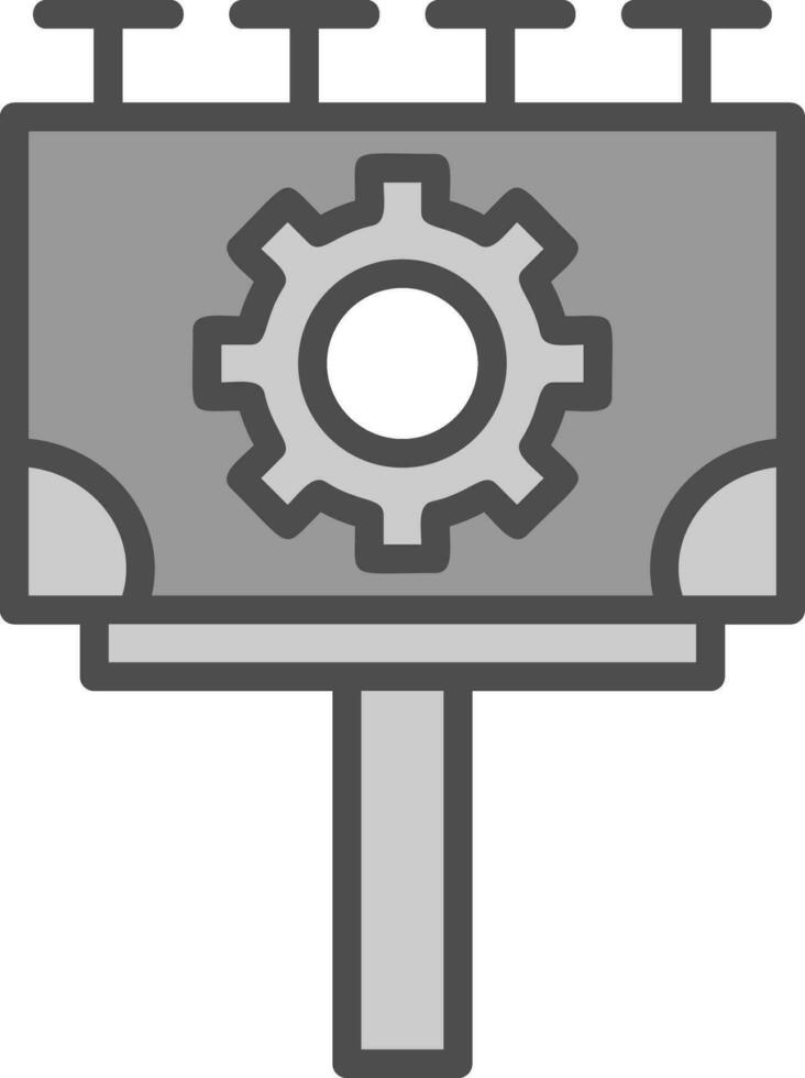 Billboard Vector Icon Design