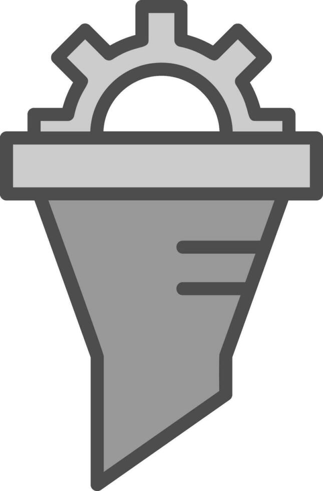 Funnel Vector Icon Design