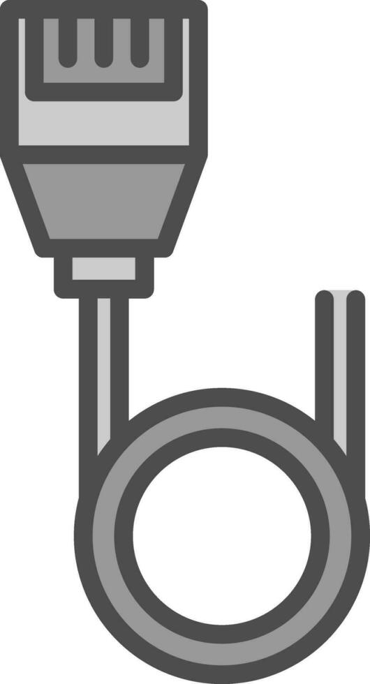 diseño de icono de vector de ethernet