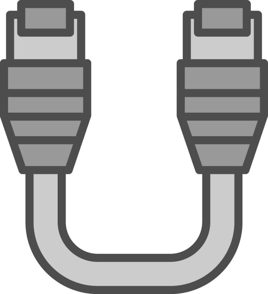 diseño de icono de vector de ethernet