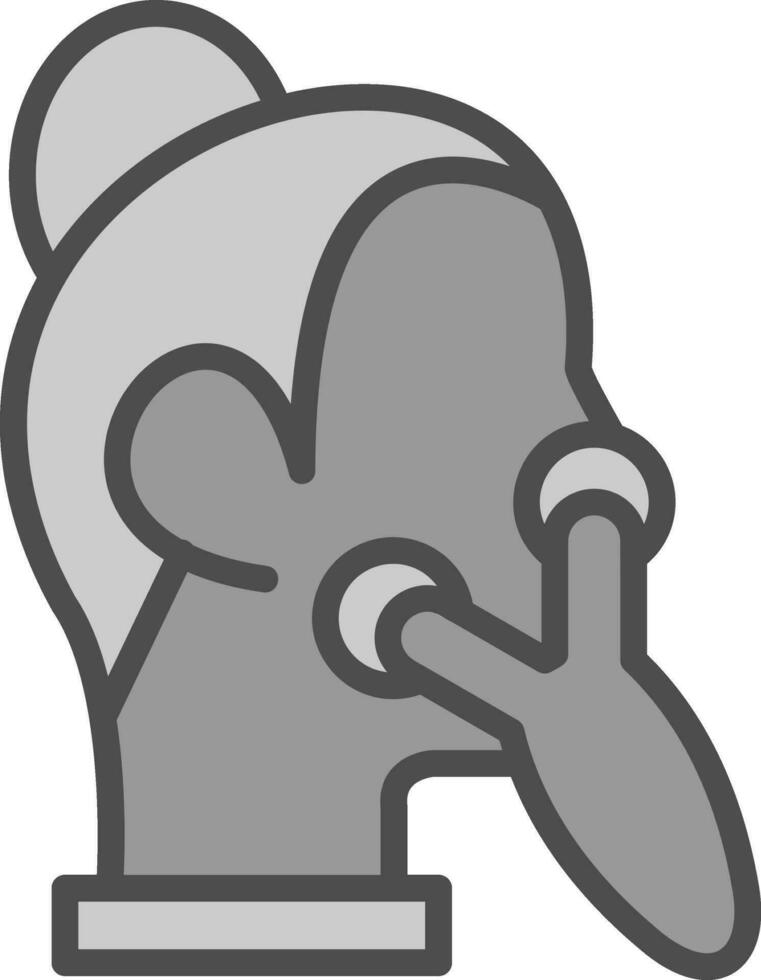 Face Roller Vector Icon Design