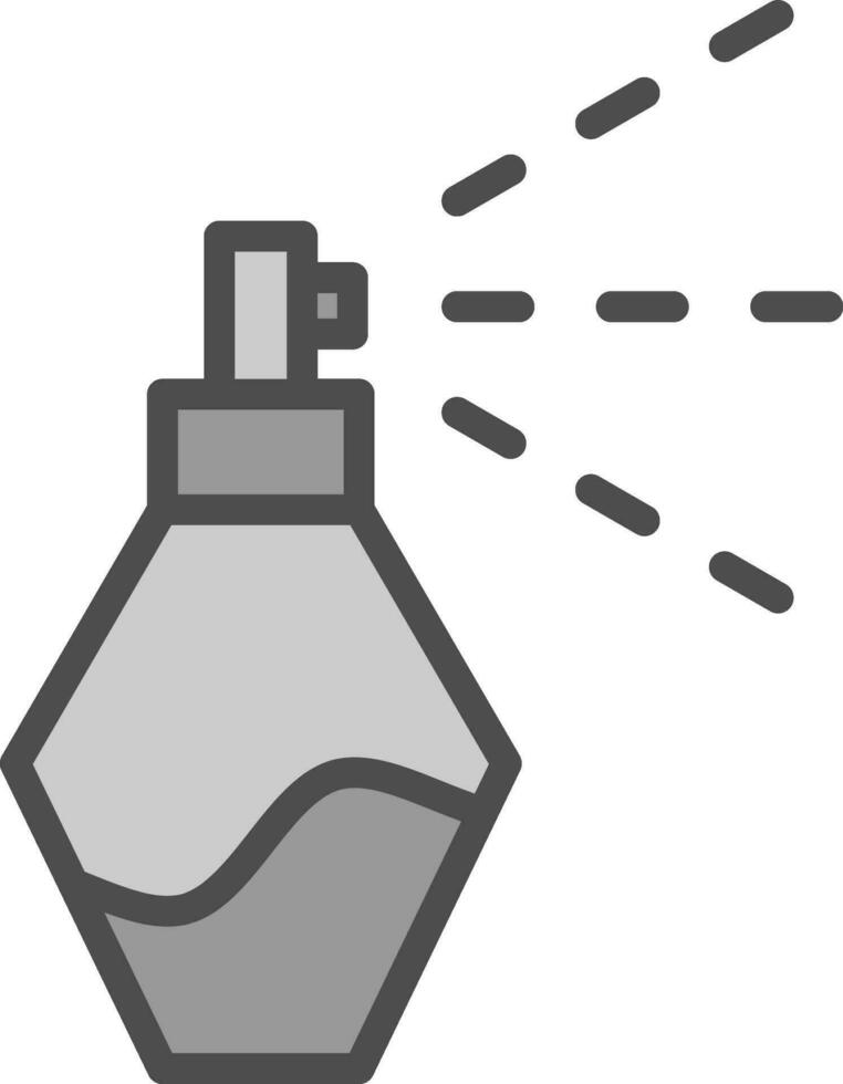 Perfume Bottle Vector Icon Design