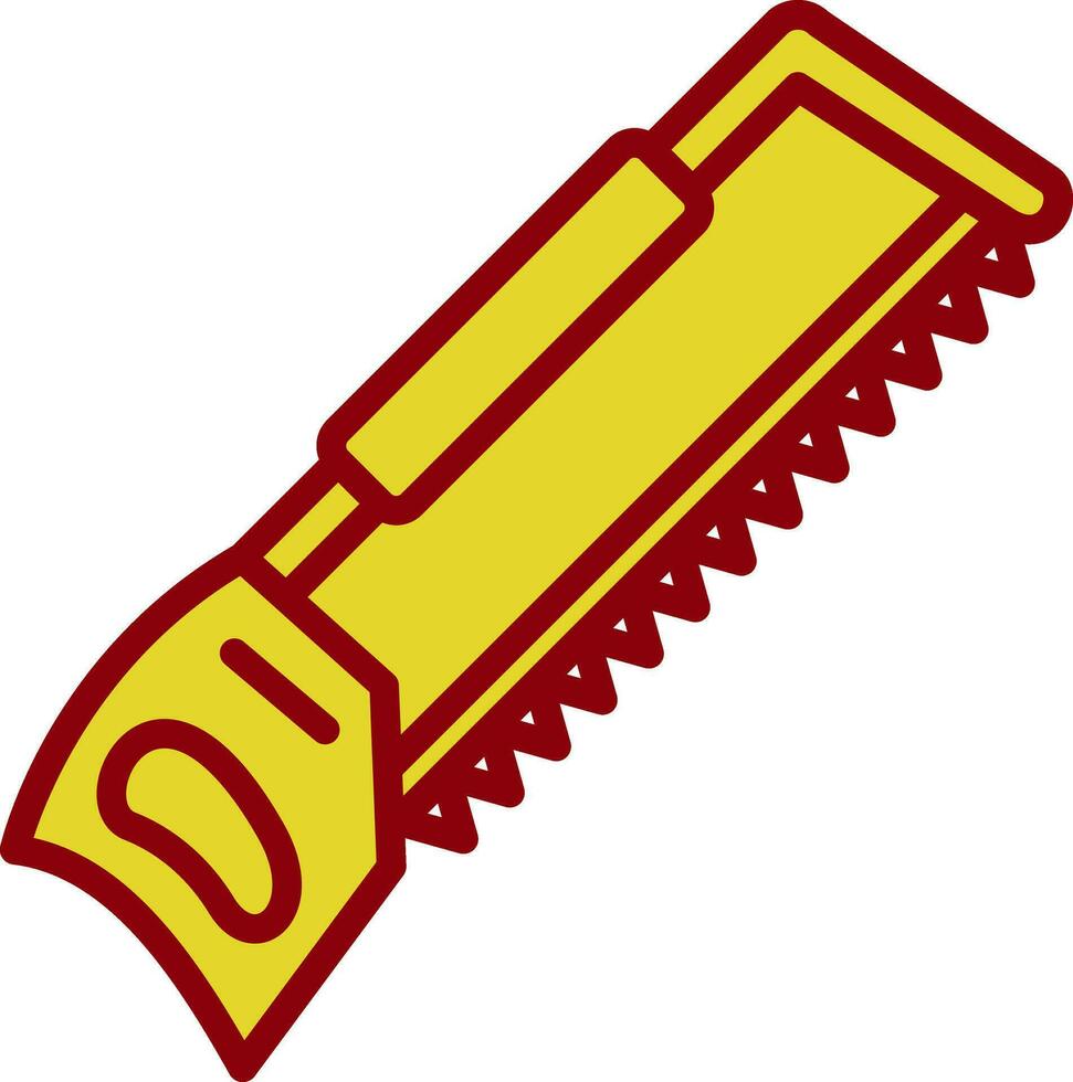 Hacksaw Vector Icon Design