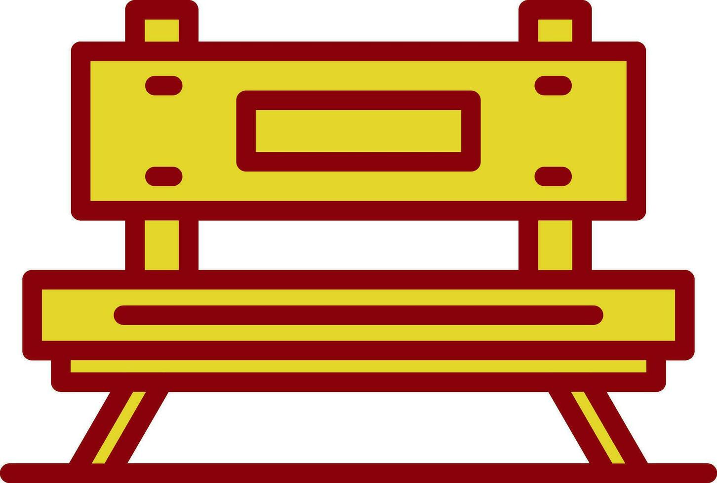 Bench Vector Icon Design