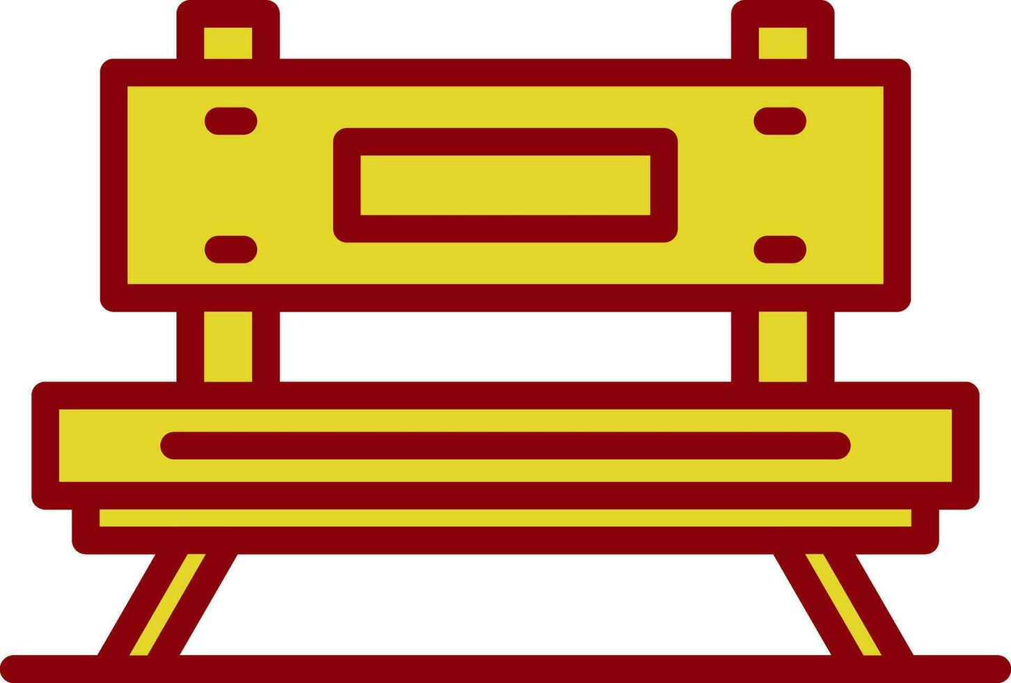 Bench Vector Icon Design