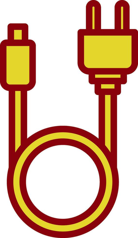 Search Cable Vector Icon Design