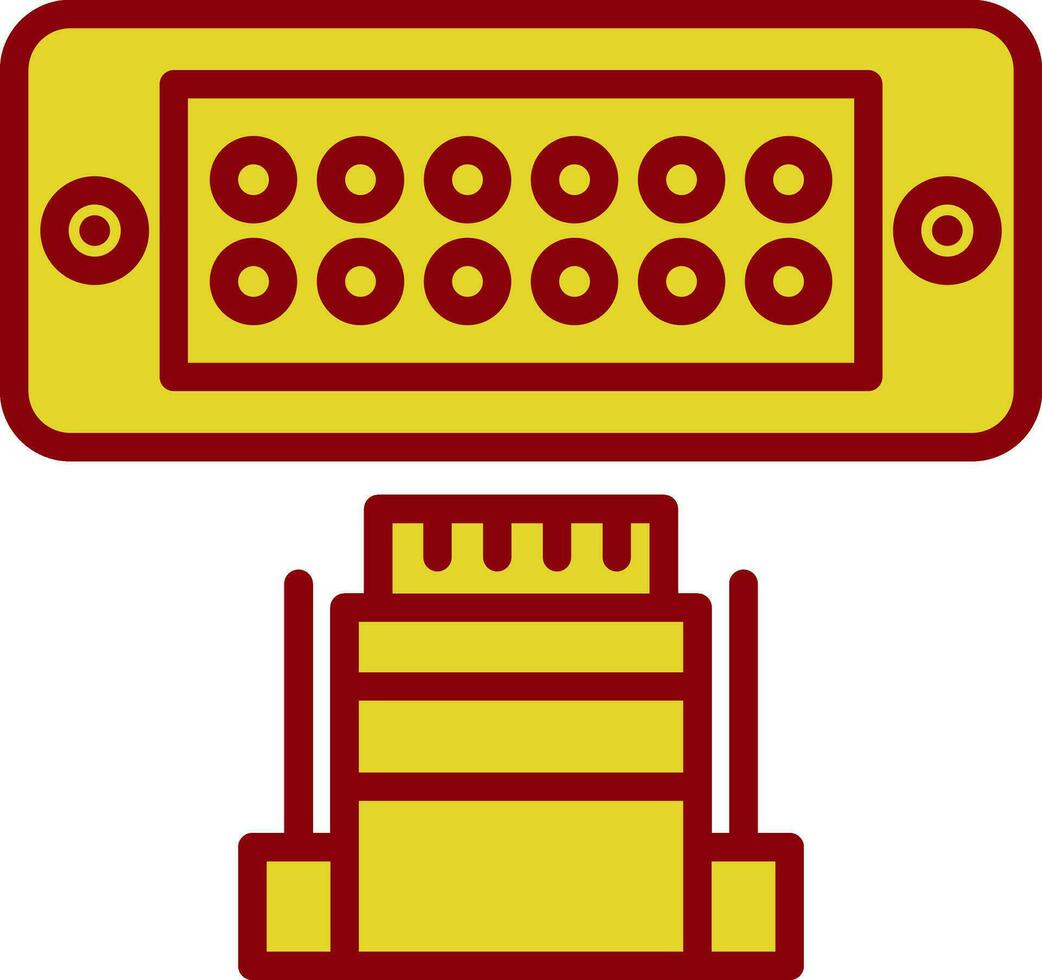 Vga Vector Icon Design