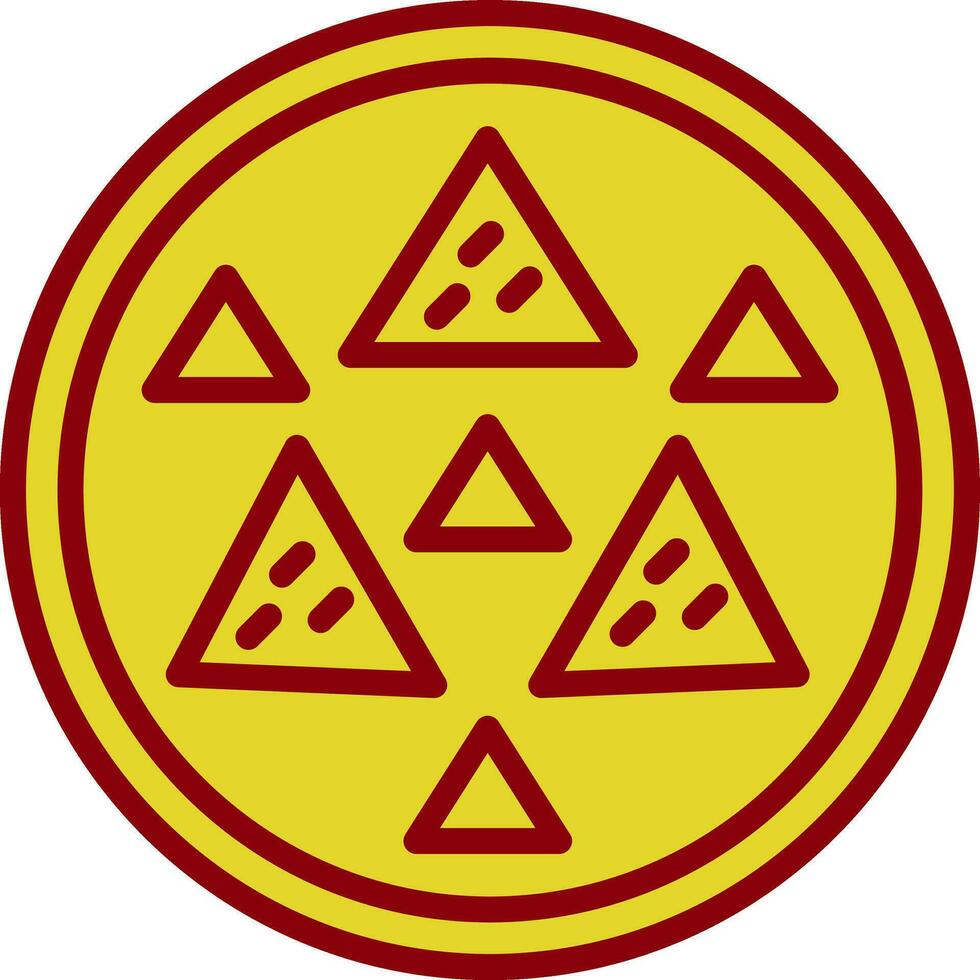 Nachos Vector Icon Design