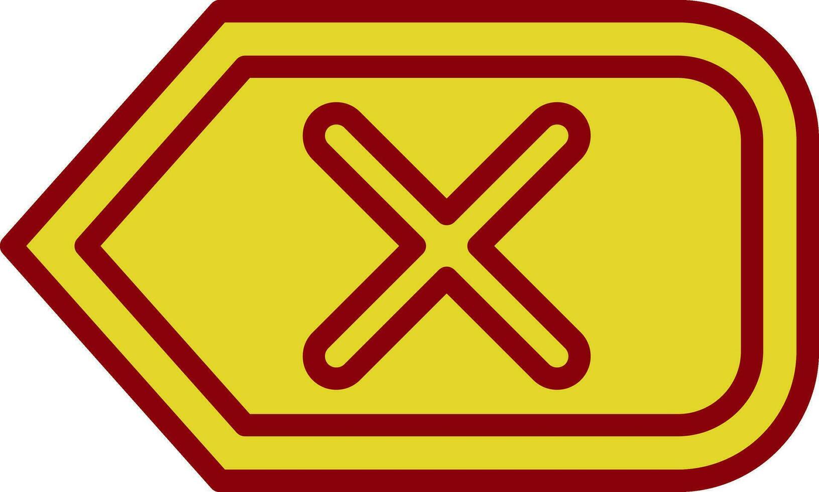 Delete Vector Icon Design