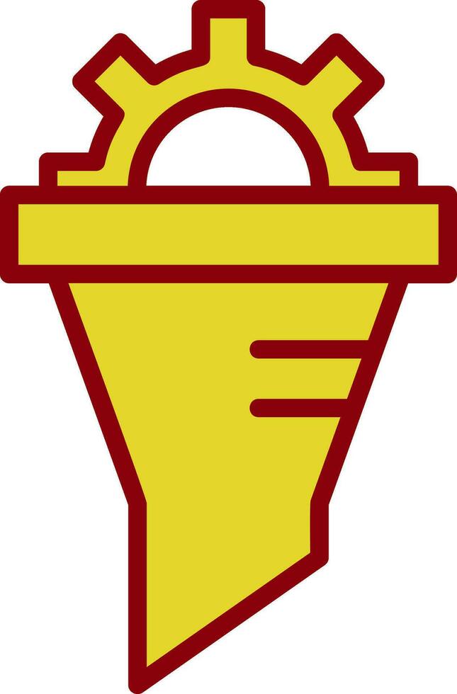 Funnel Vector Icon Design