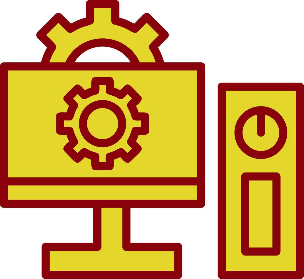 Desktop Vector Icon Design