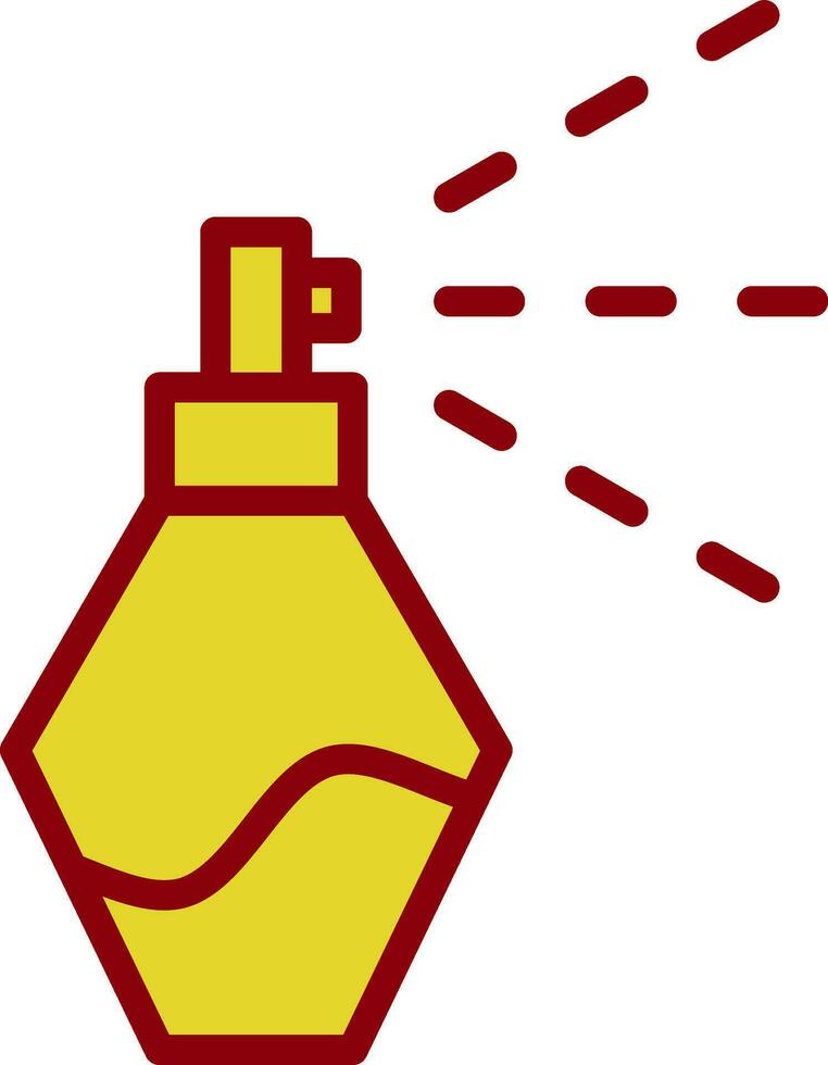 Perfume Bottle Vector Icon Design