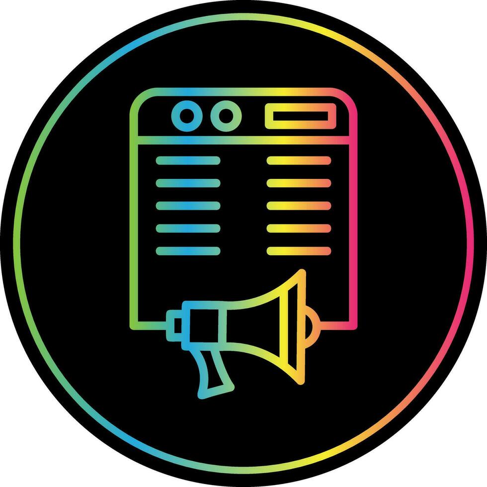 Website Vector Icon Design