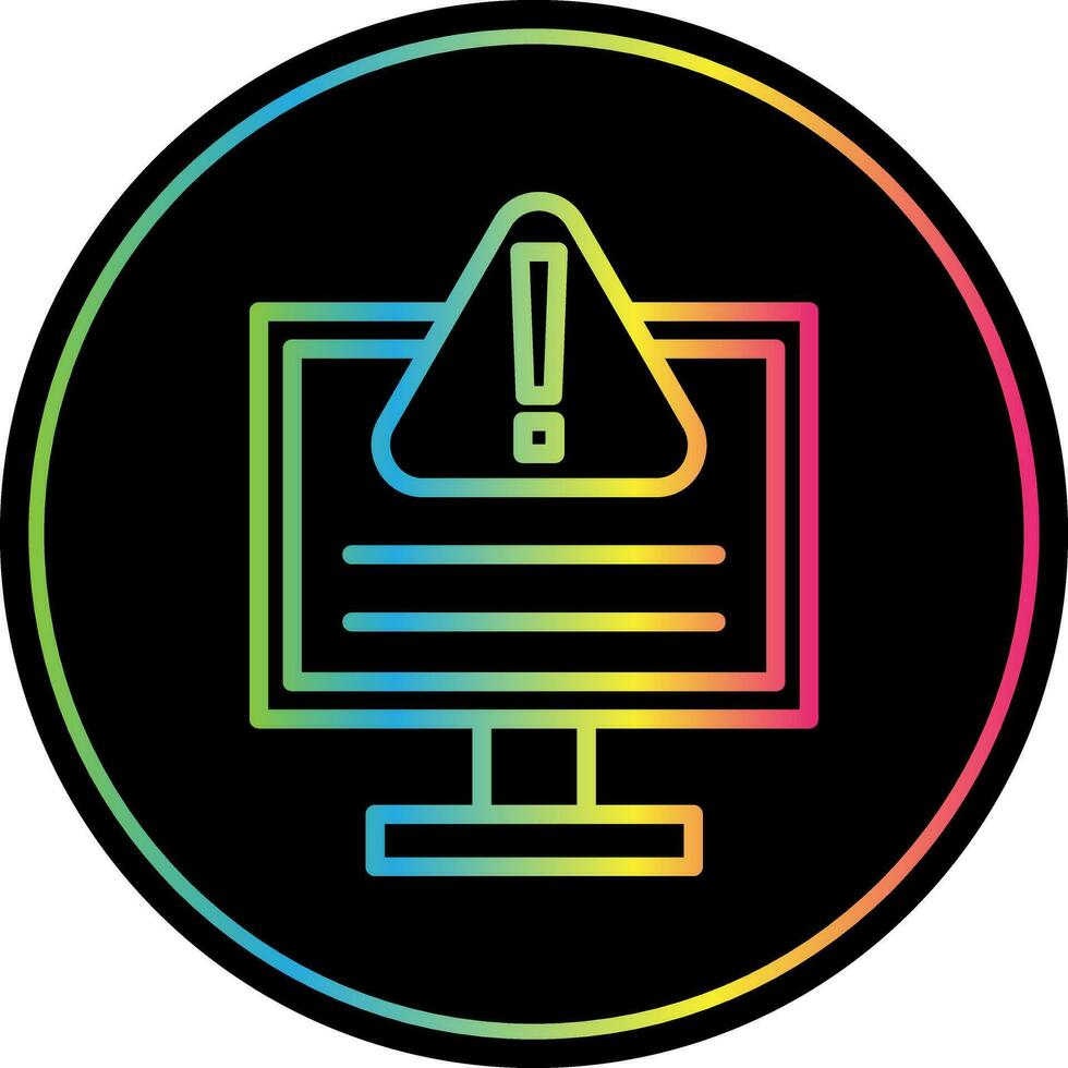 Error Vector Icon Design
