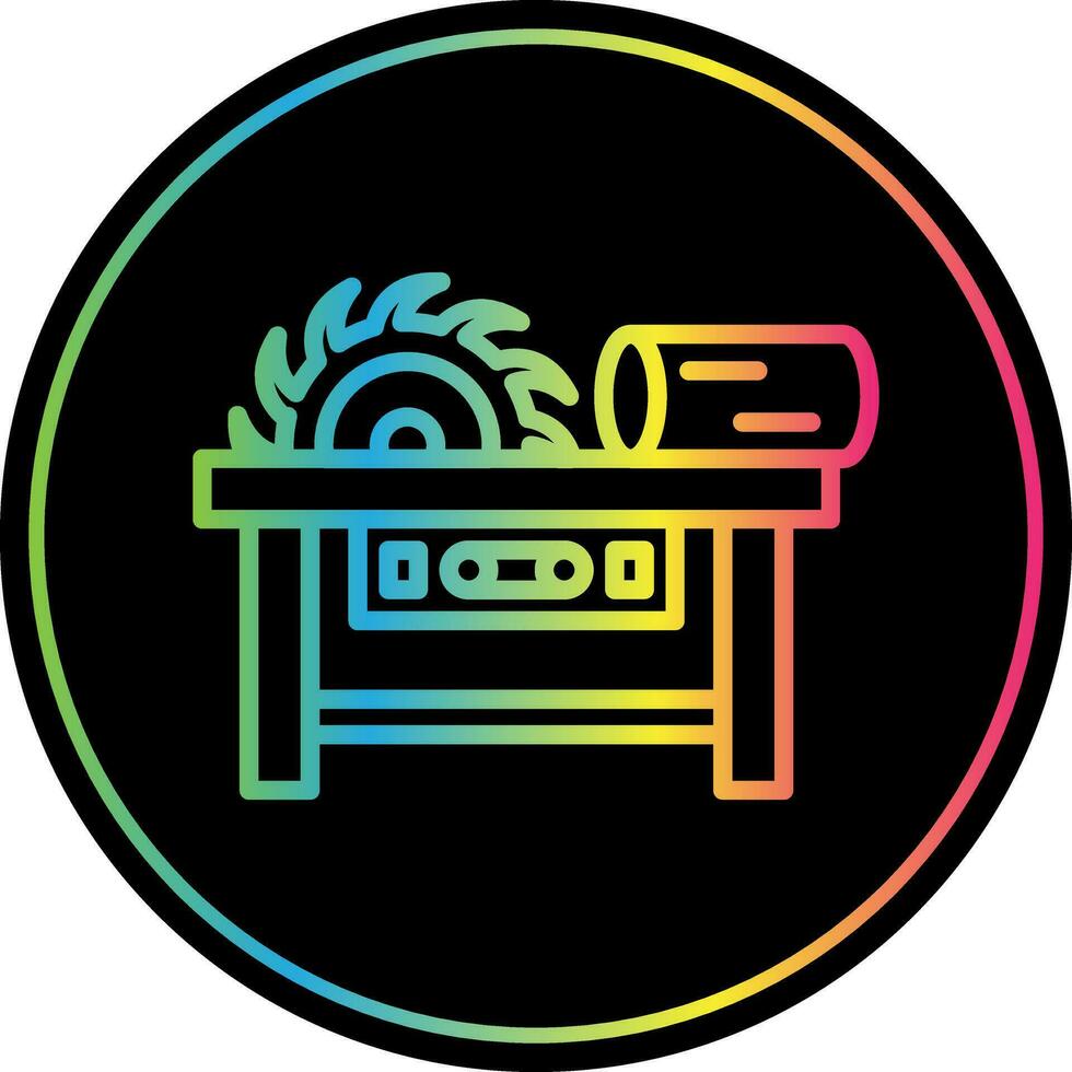 Sawmill Vector Icon Design