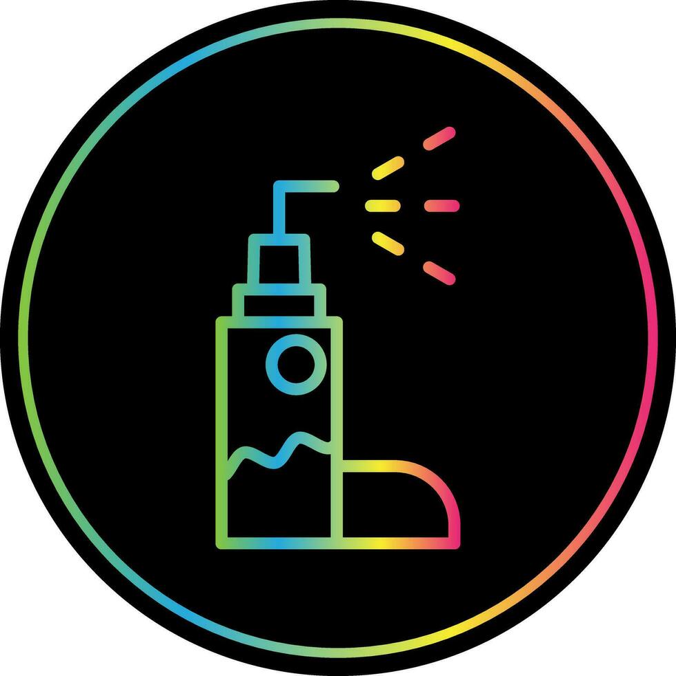 Dry Shampoo Vector Icon Design