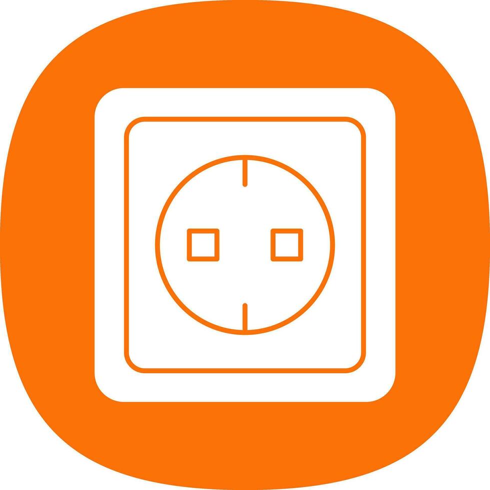 Electric socket Vector Icon Design