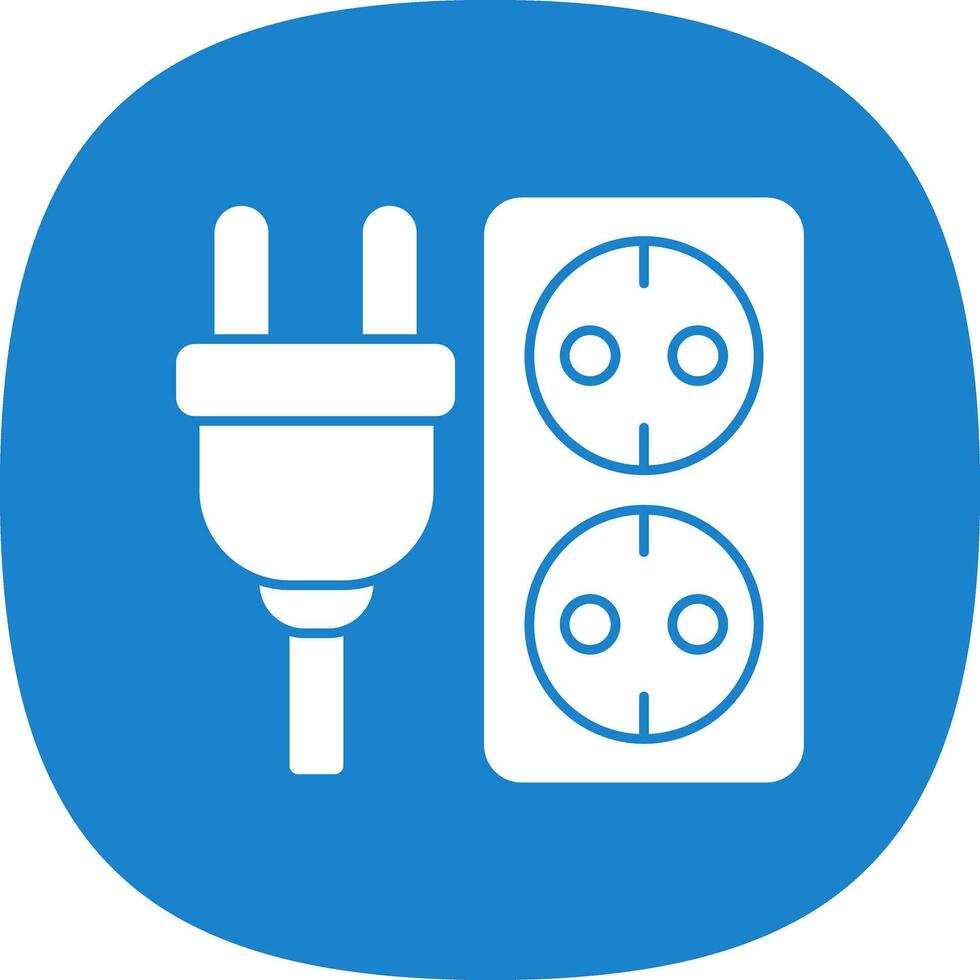 Electric socket Vector Icon Design