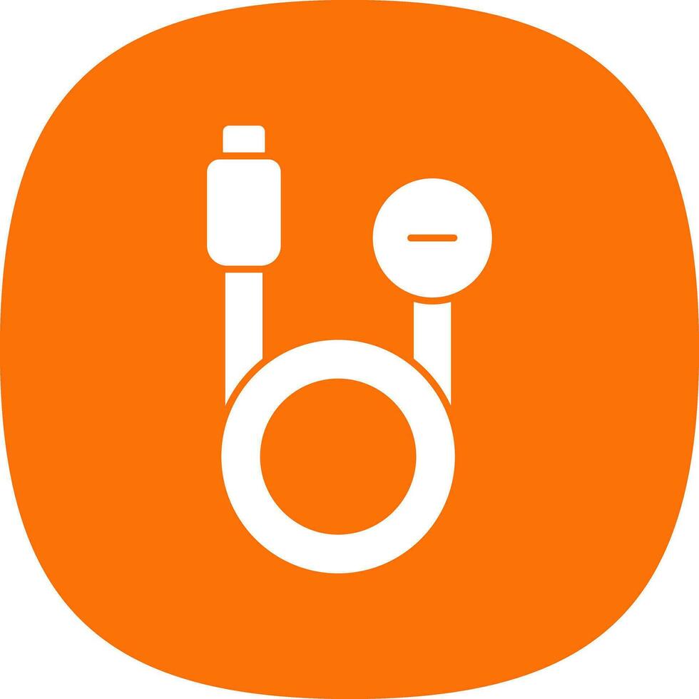 Remove cable Vector Icon Design