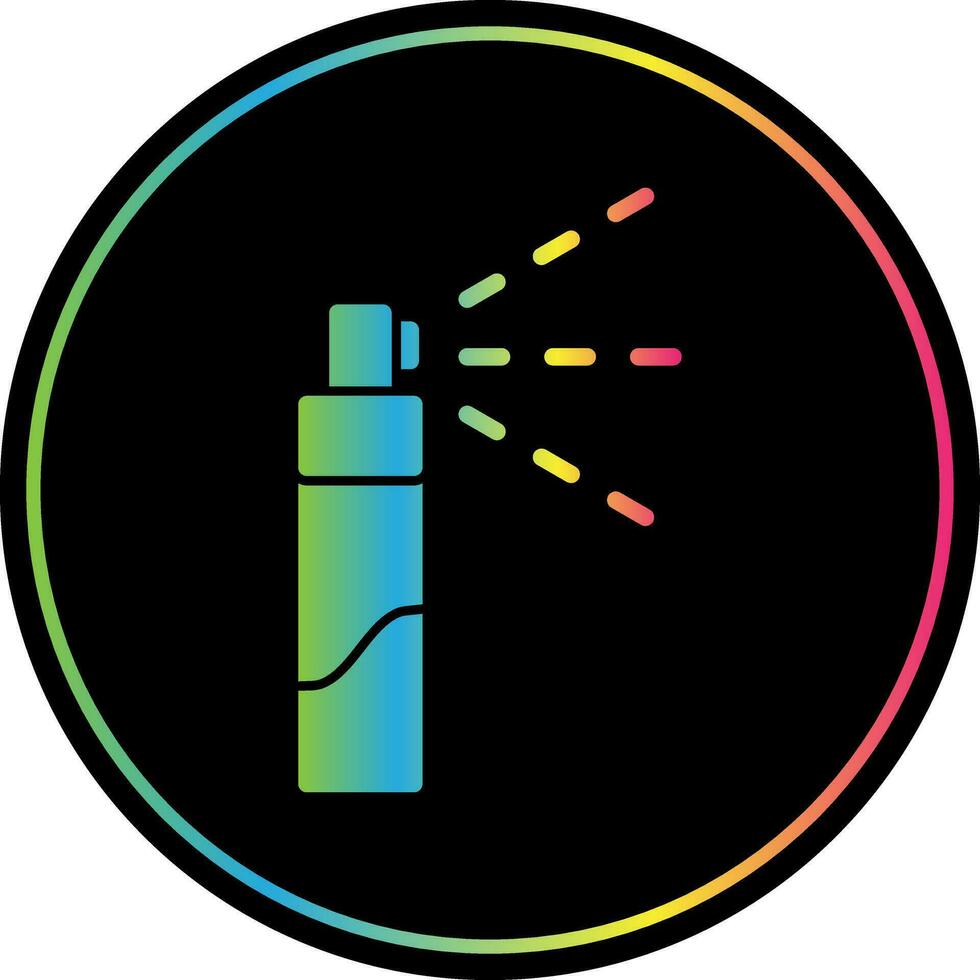 Hair Spray Vector Icon Design