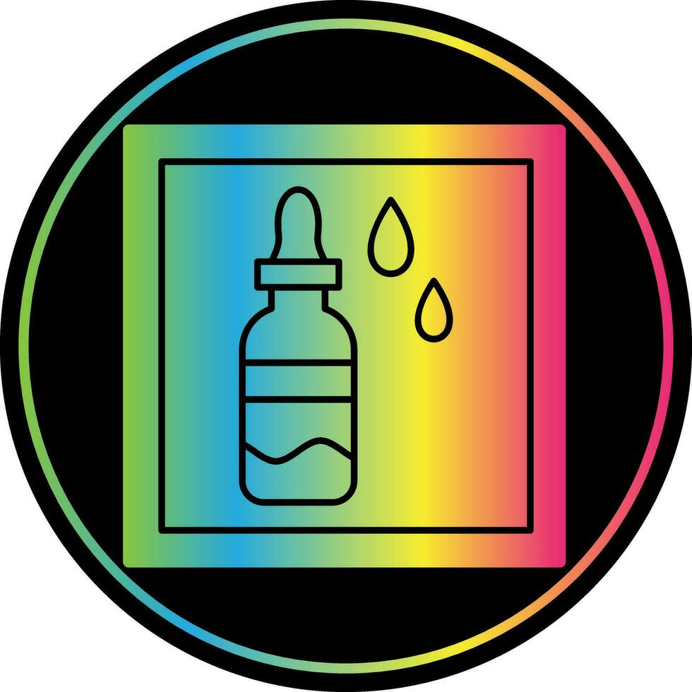 Cuticle Oil Vector Icon Design