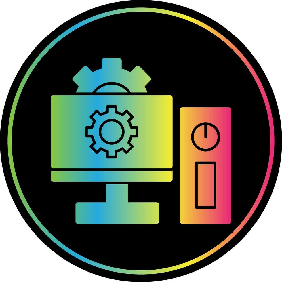 Desktop Vector Icon Design
