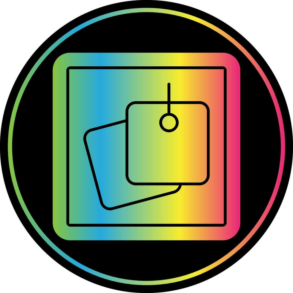 Sticky Notes Vector Icon Design