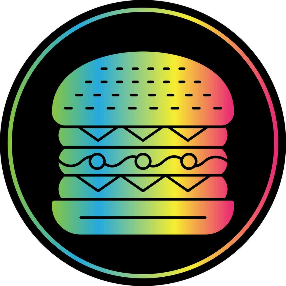 Cesar Burger Vector Icon Design