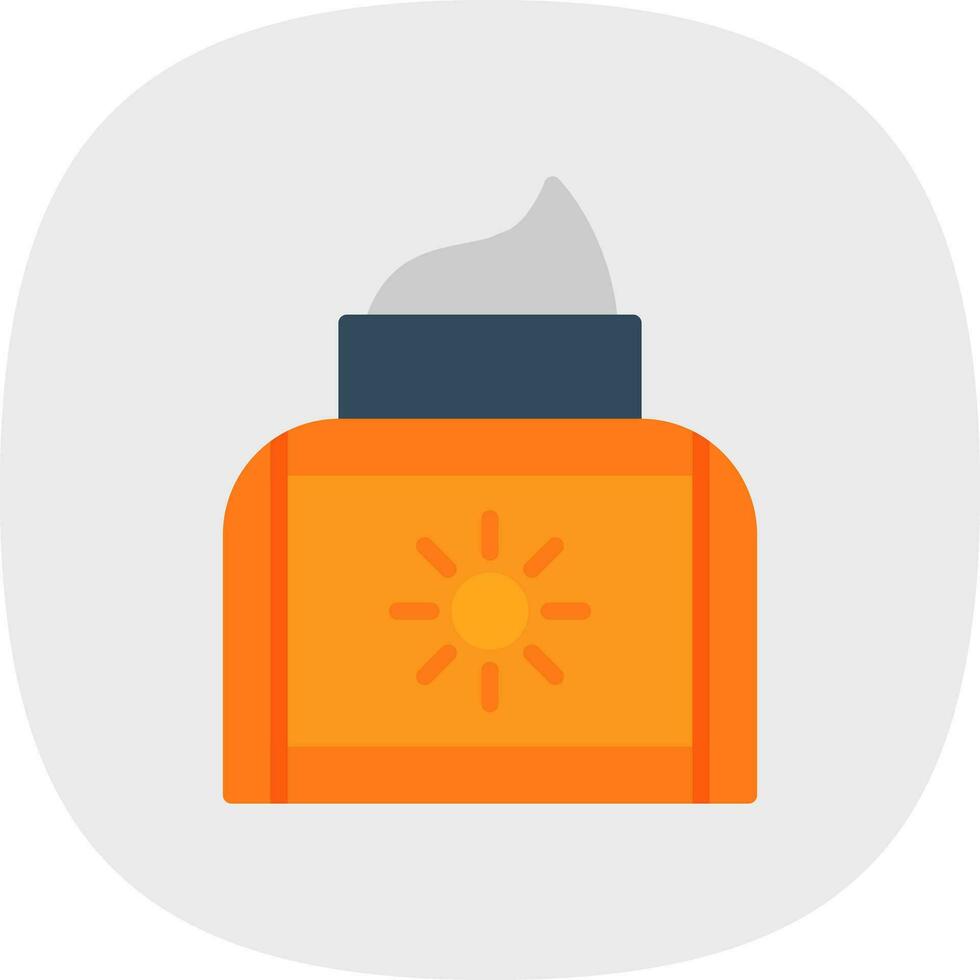 Sunscreen Vector Icon Design