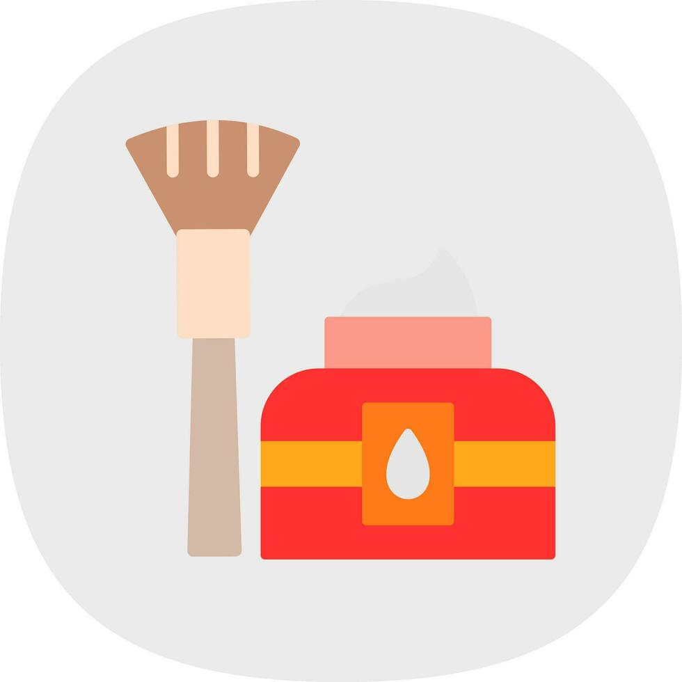 Blending Brush Vector Icon Design