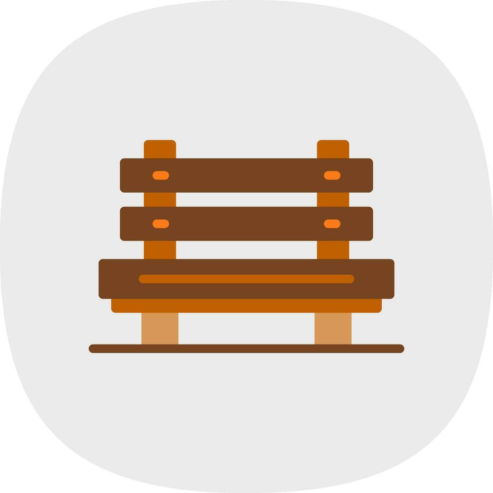 Bench Vector Icon Design