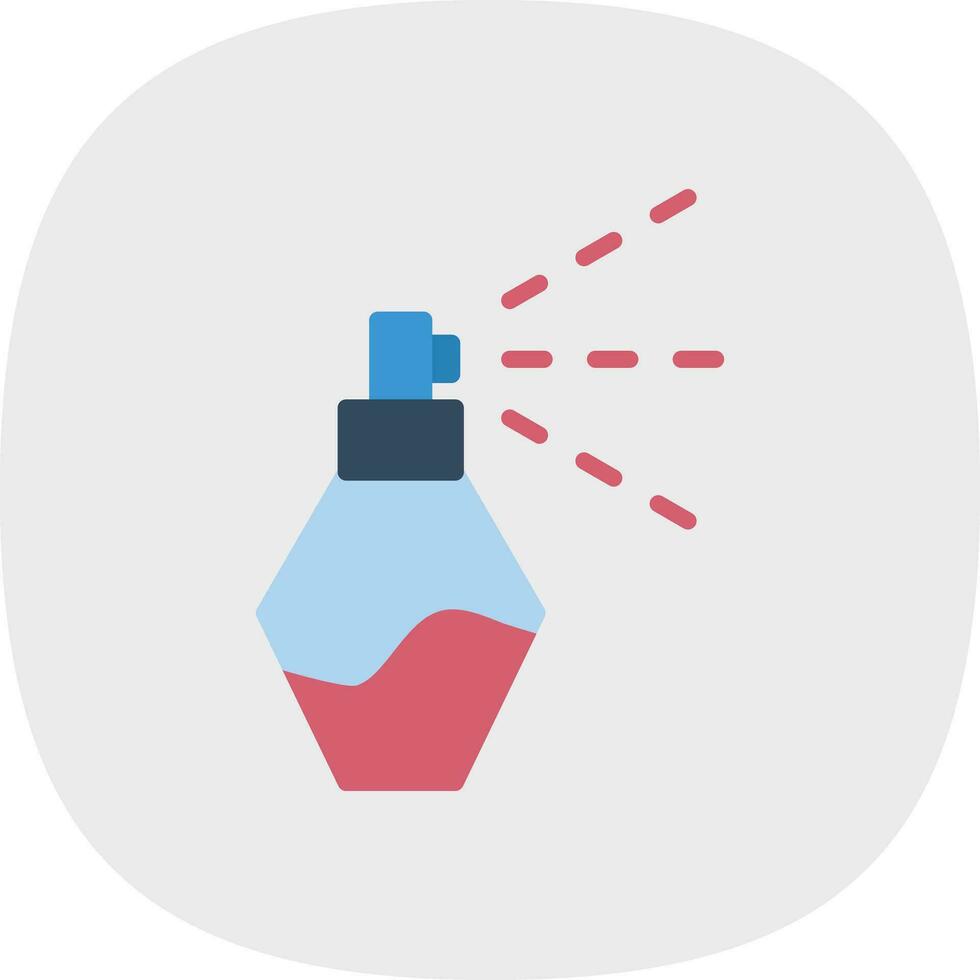 Perfume Bottle Vector Icon Design