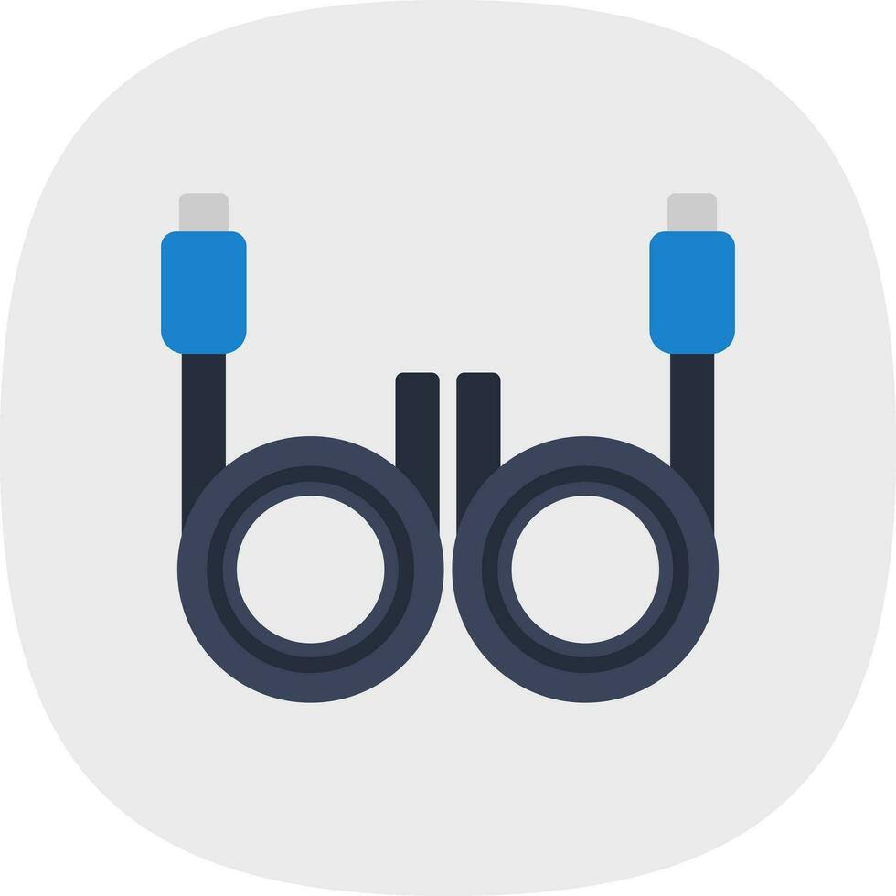 Cable Vector Icon Design