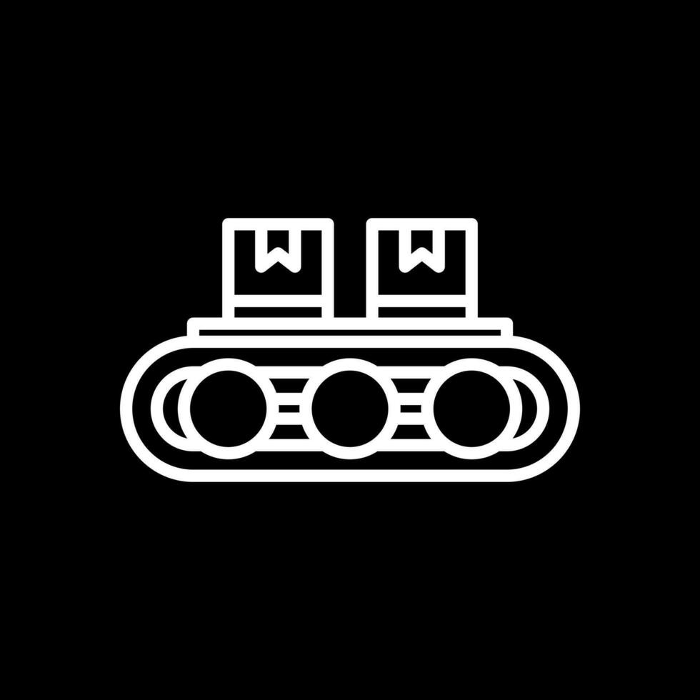 Conveyor belt Vector Icon Design