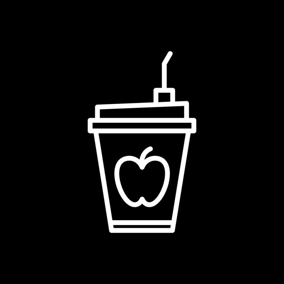 Fruit Smoothie Vector Icon Design
