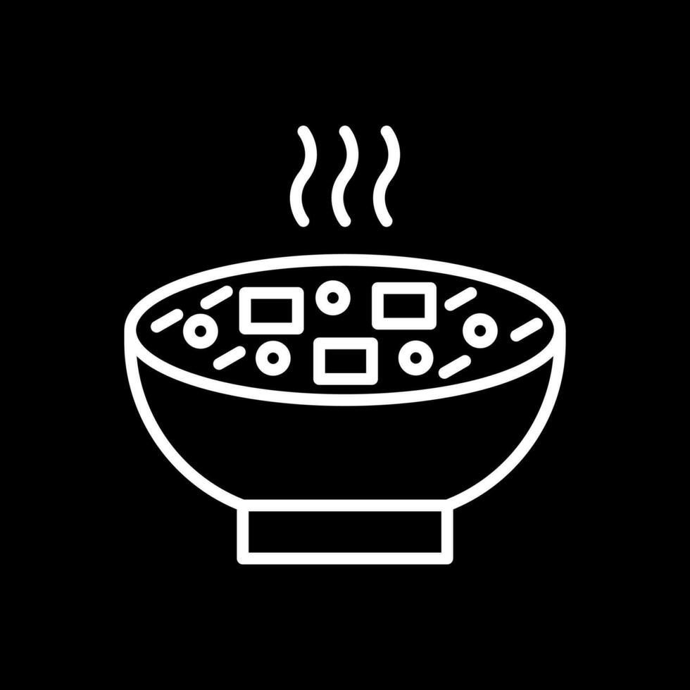 Miso Soup Vector Icon Design
