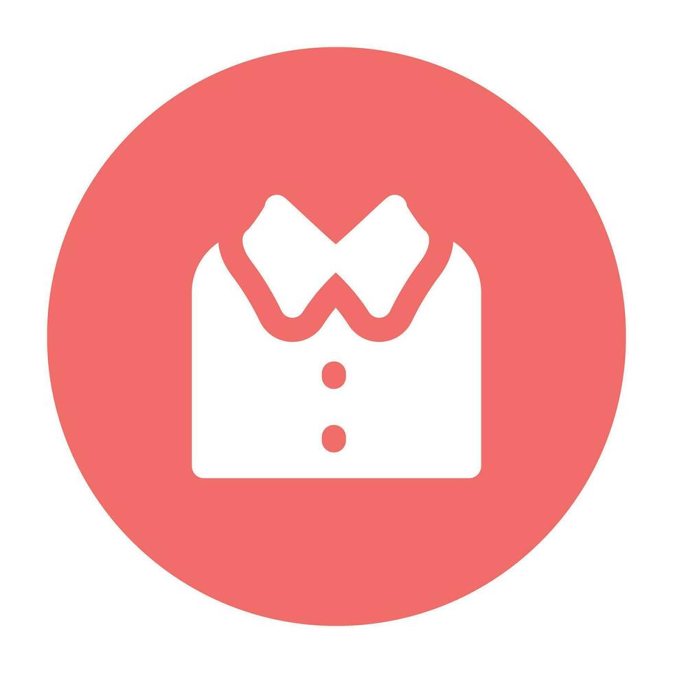 Fashion Flat Round Icon vector
