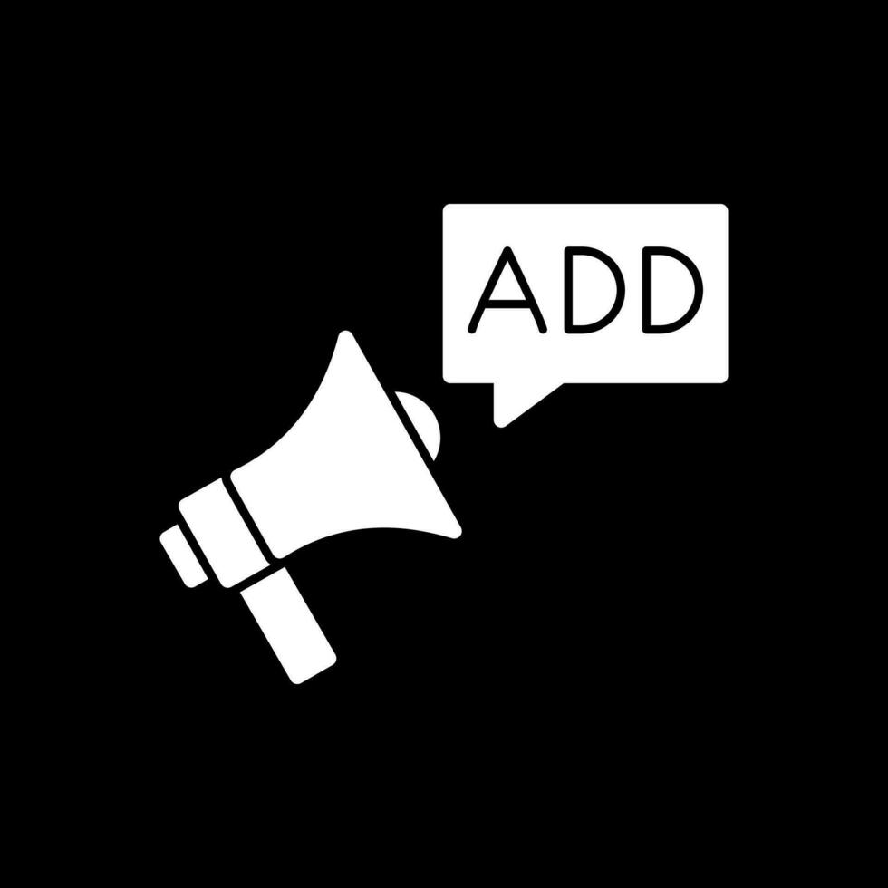 Advert Vector Icon Design