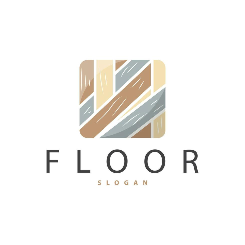 piso diseño logo, hogar decoración cerámico loseta vector ilustración