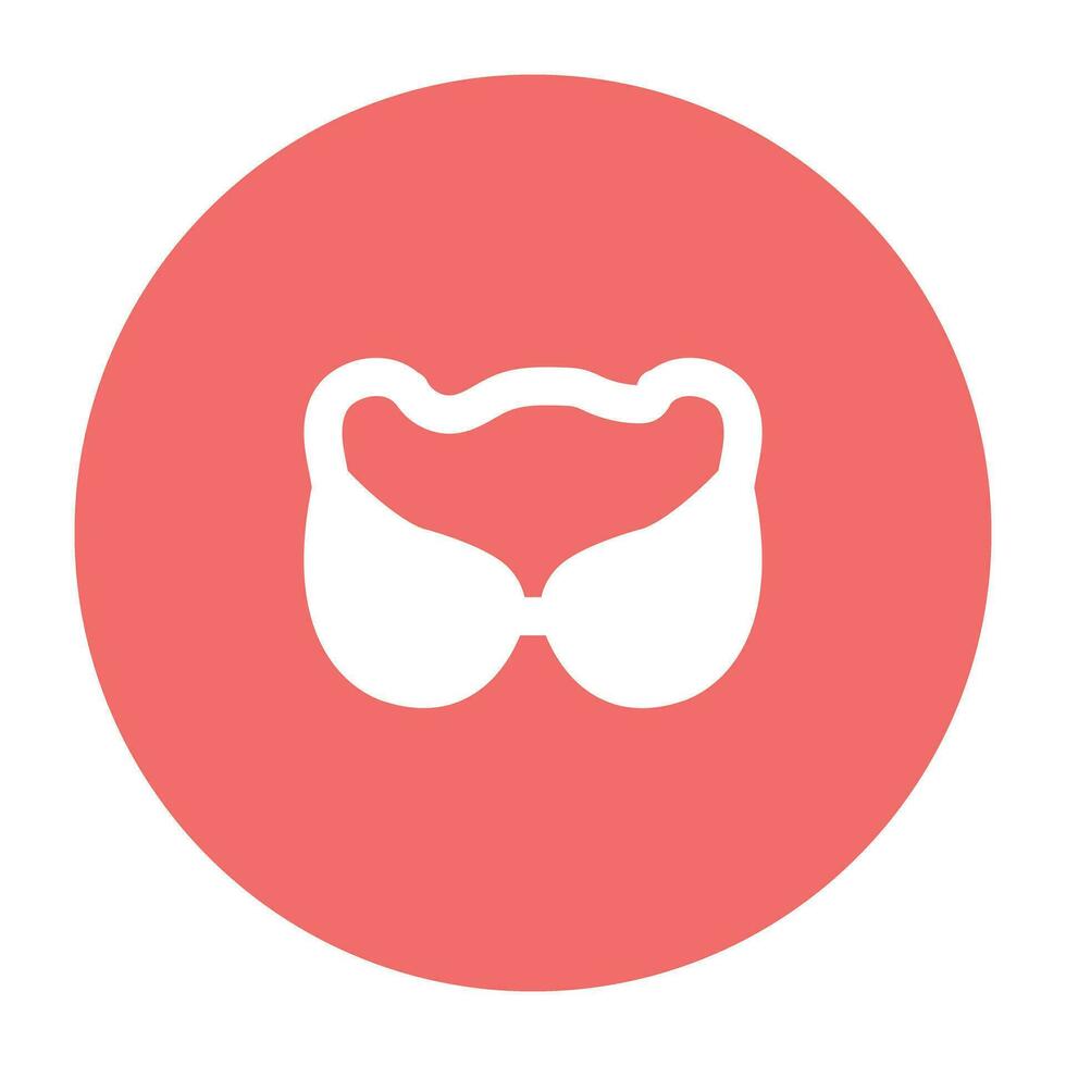 Fashion Elements Flat Round vector