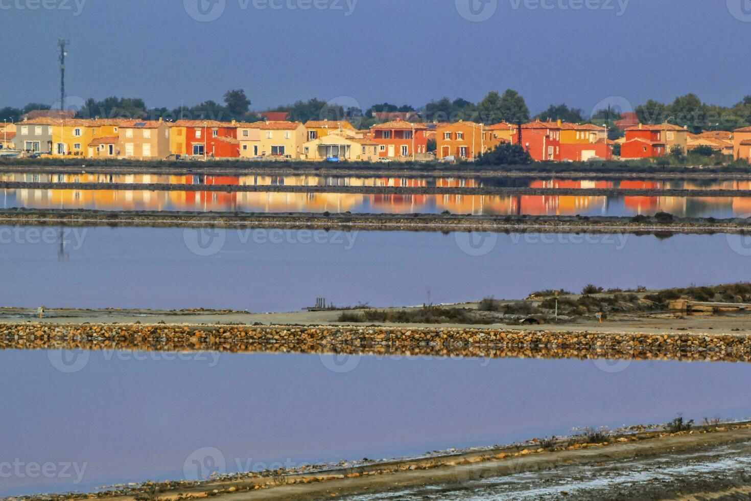 casas a salina Delaware giraud, camarga, Francia foto