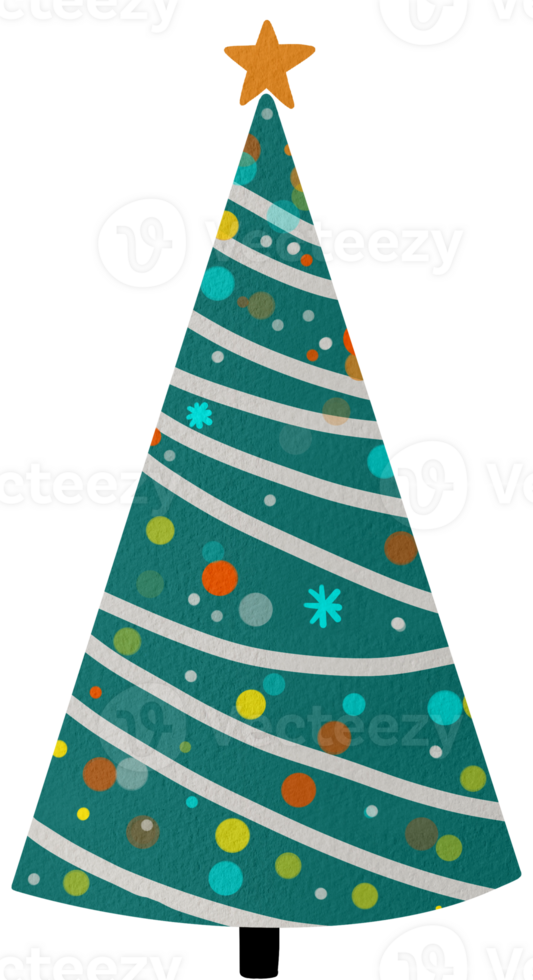 christmas tree element png